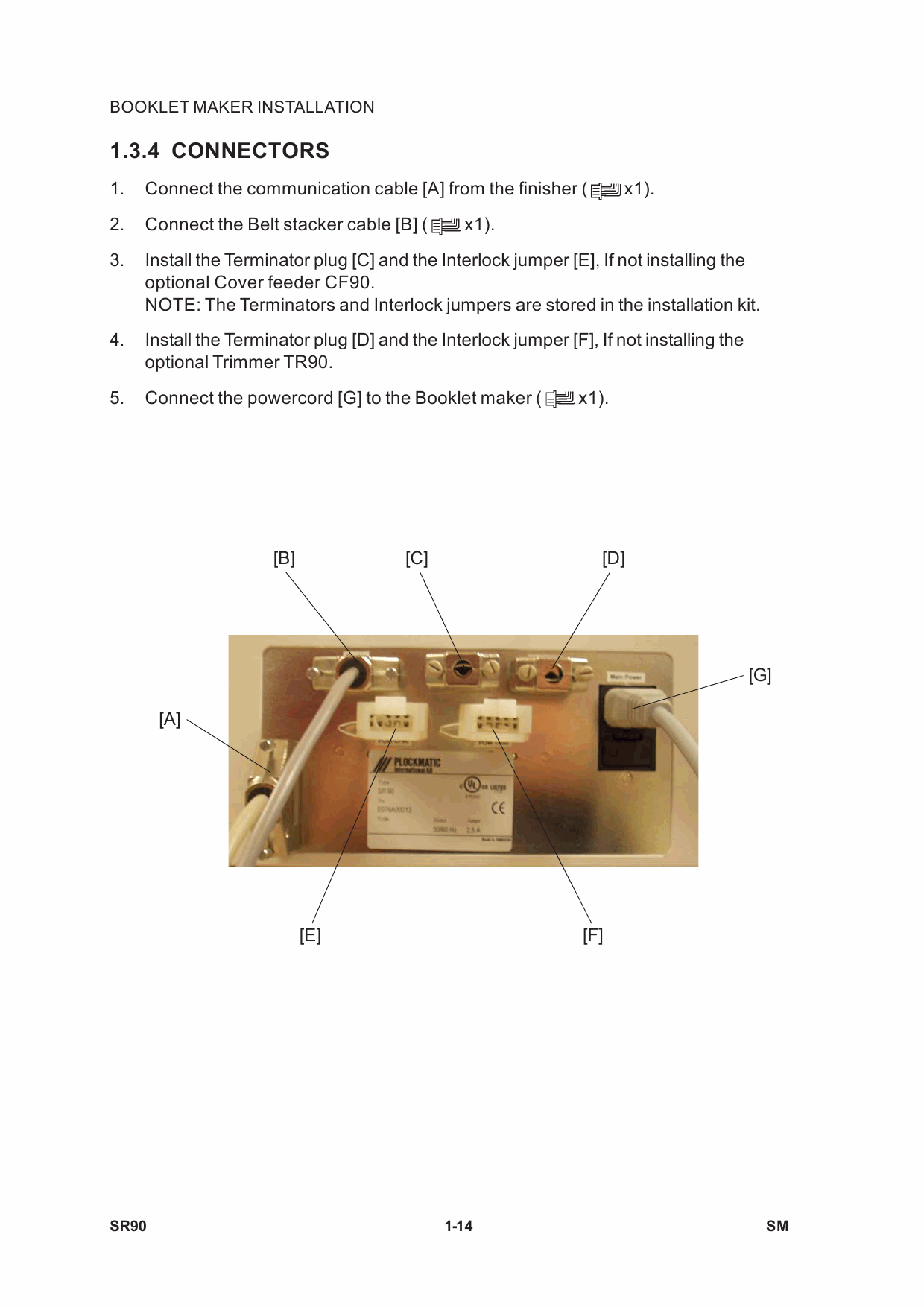 RICOH Options SR90 TR90 CF90 BF90 BOOKLET-MAKER TRIMMER COVER-FEEDER Service Manual PDF download-5 RICOH Options SR90 TR90 CF90 BF90 BOOKLET-MAKER TRIMMER COVER-FEEDER Service Manual PDF download-5